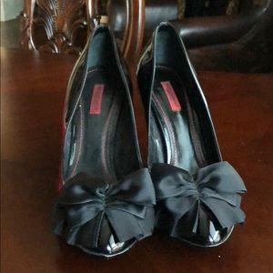 Dolce & Gabbana Black Bow Heel